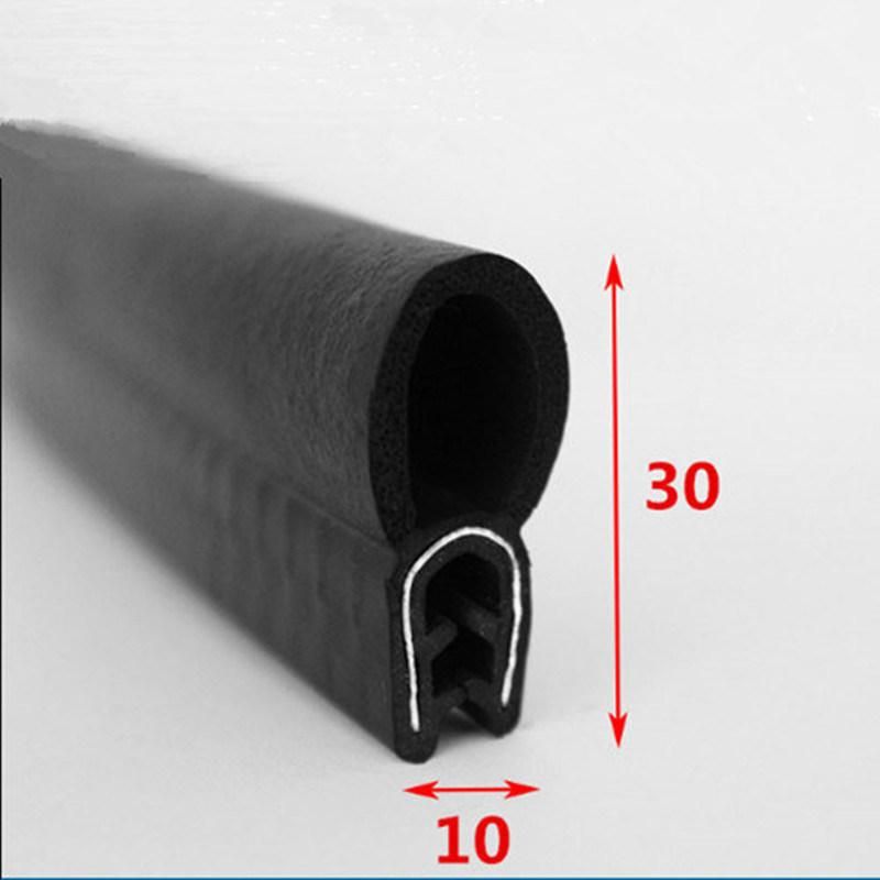 Automotive Caravan Window Seals Rubber Strips with Steel Core