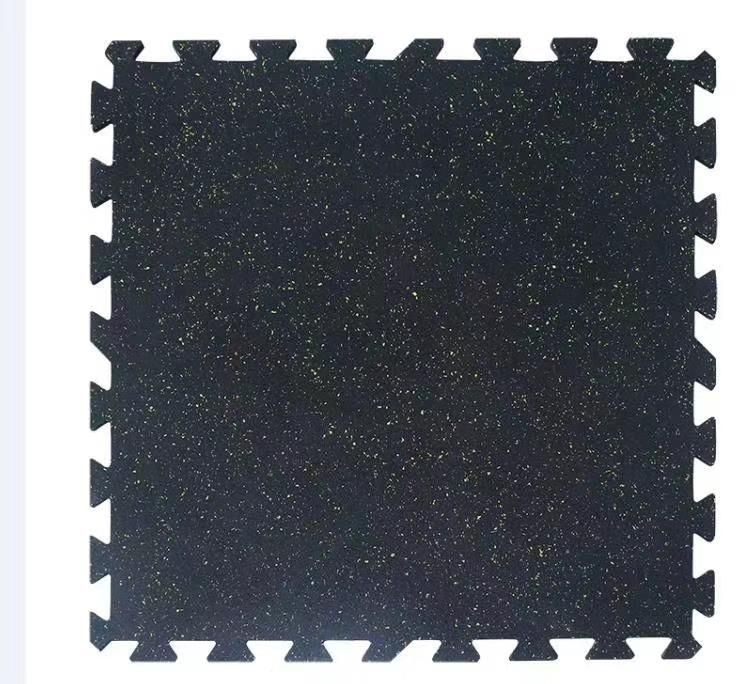 500*500 Fitness Playground Gym Outdoor Rubber Floor Tile