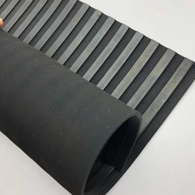 High Quality Anti Slip Corrugated Rubber Floor Mats/Anti Slip Fine Ribbed Sheet