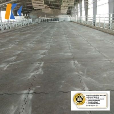 Heavy Duty Slip Resistance Cow Comfort Rubber Mat 4&quot;*6&quot; Animal Flooring