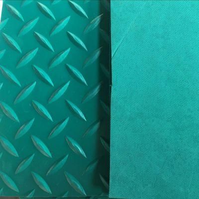 Residential Waterproof 1m-2m Wide Single Bar Rubber Flooring Mat Diamond Rubber Mat