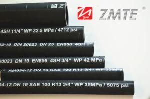 En 856 4sh Black Neoprenen Cover Hydraulic Hose
