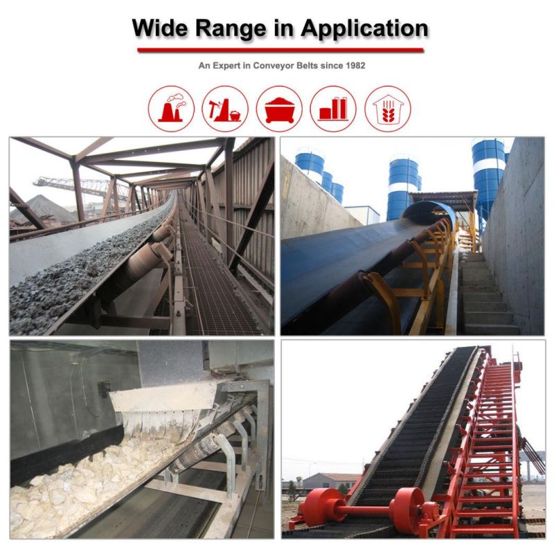 High Quality Ep/Nn Rubber Conveyor Belt Made in China