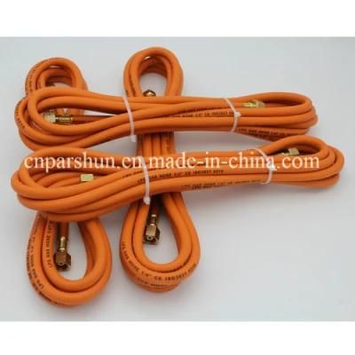 3/16&quot; BS En559 Orange Natural Gas Meter Flexible Hose