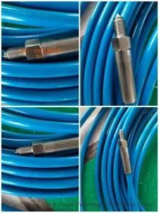 Ultra High Pressure Water Sewer Cleaning Jetting Jet Blasting Paint Spray SAE 100 R7 R8 R18 Thermoplastic Hydraulic Hose