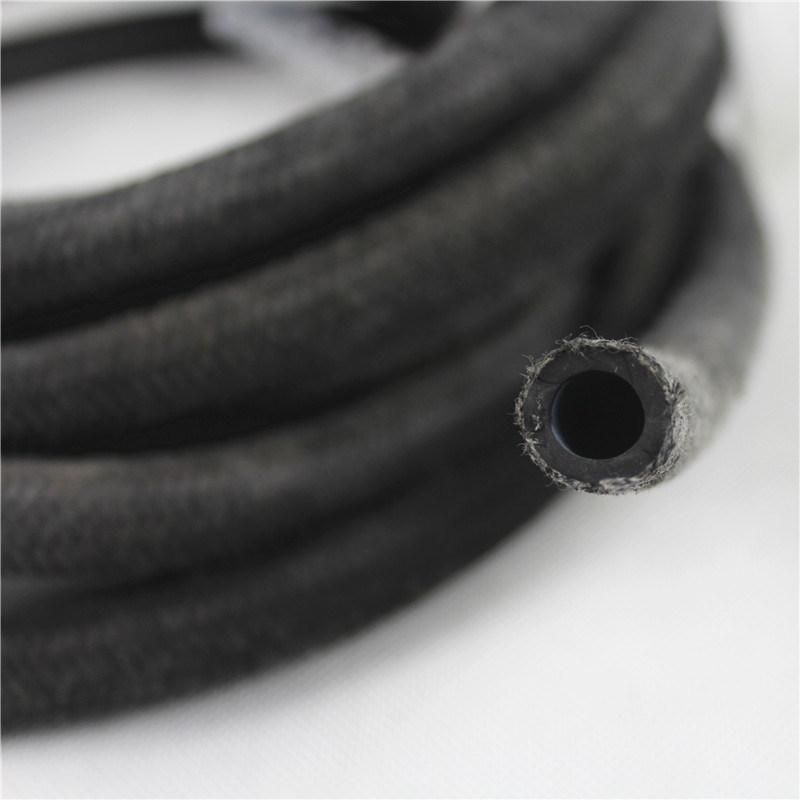 3/8′′ Cotton Outer Braided Oil Fuel Hose for Automobile