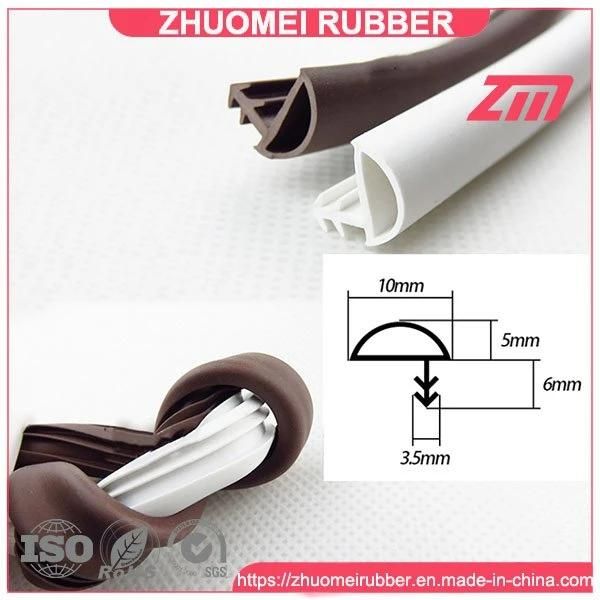 Rubber Extruded Wooden Door Seal Gasket