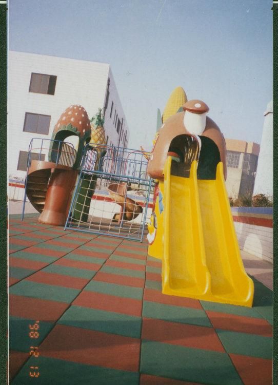 Square / Outdoor /Recycle Rubber Tile, Colorful Rubber Paver