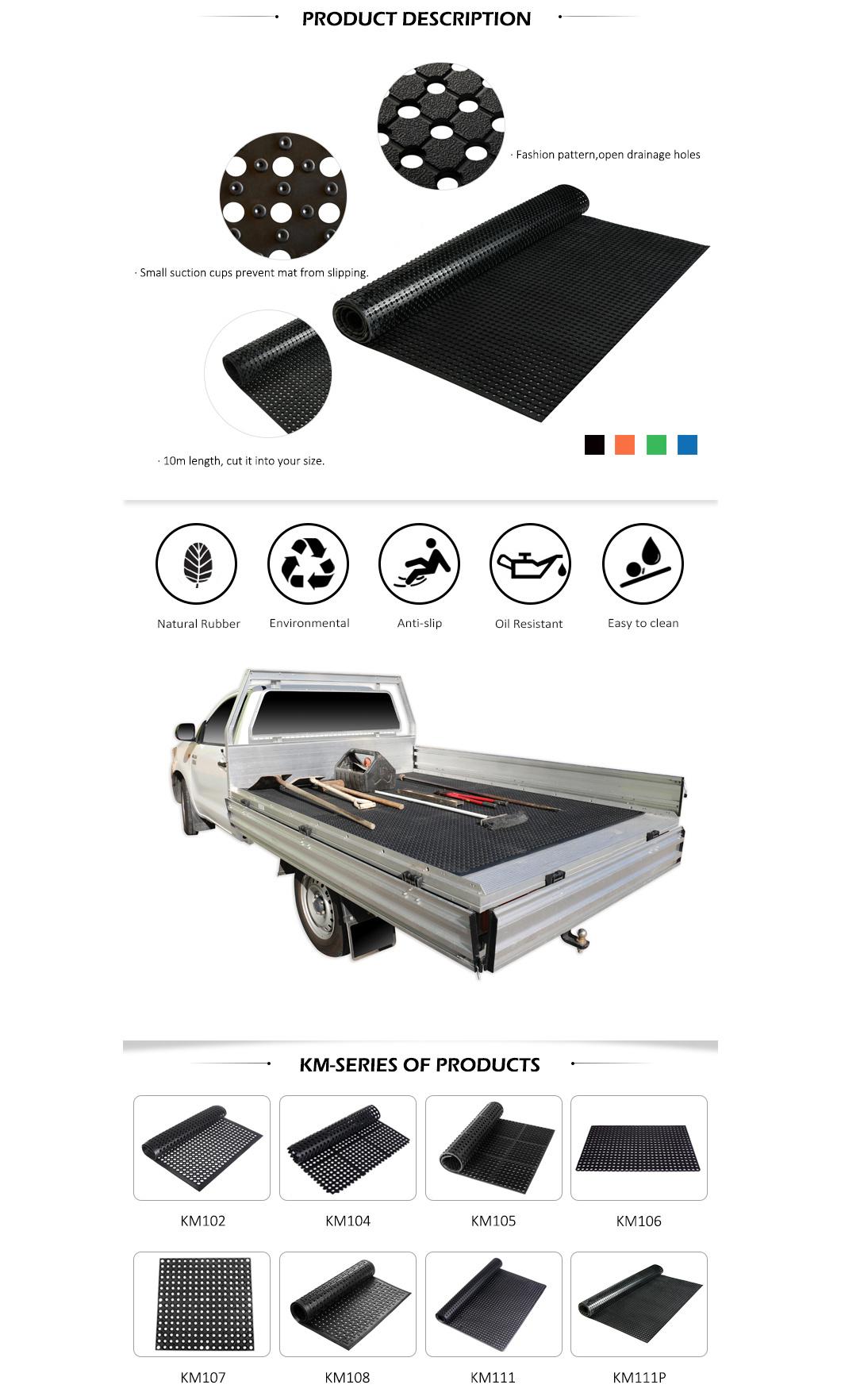 Rubber Floor Mat for Australia Ute Roll Mat Use, Truck Bed