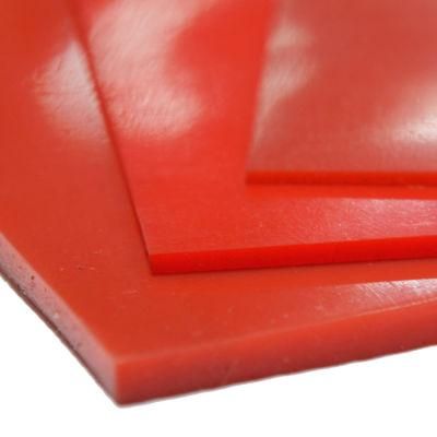 3mm Thickness Red Color Silicone Rubber Roll