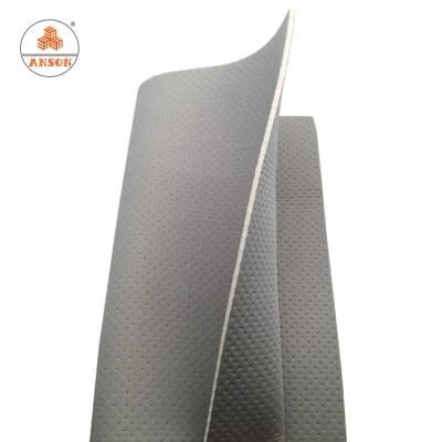Breathable More Than 15 Moulds Perforated Grey Fabric Neoprene