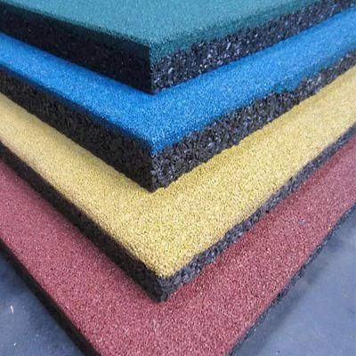 Gym EPDM Rubber Flooring Tiles Fitness Center Rubber Mat