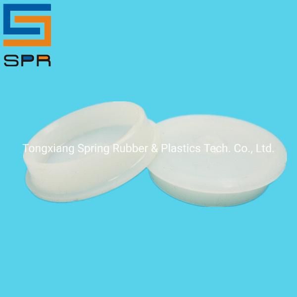Insulating White Rubber Wire Protection Sleeve