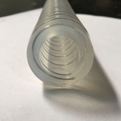 Silicone Rubber Hose for Pharmacy/Medicine/Cosmetic Transfer with Helix Reinforcement