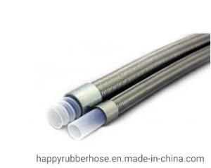 Stainless Steel Wire Braided Corrugated Convolted PTFE Teflon Hose Pipes