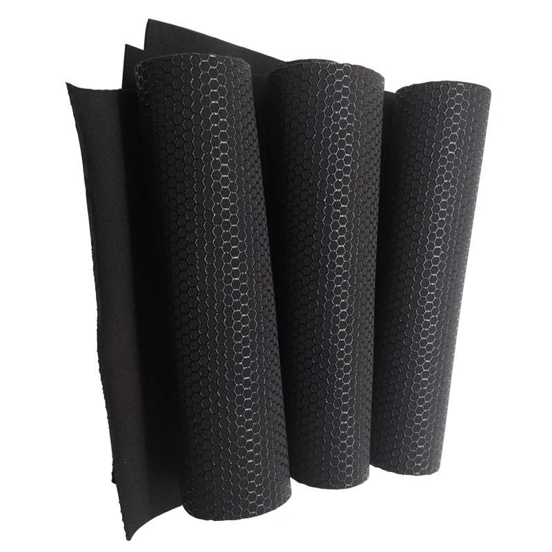 Hexagon Anti-Slip Silicone Printing Fabrics Neoprene for Shin Protector