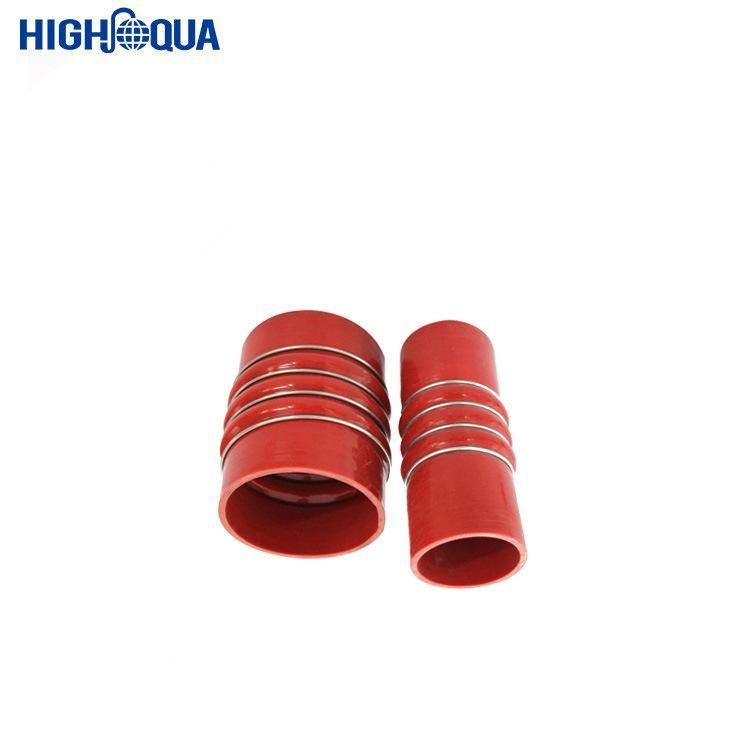 Steel Wire Silicone Coupling /Silicone Hose in Orange Color