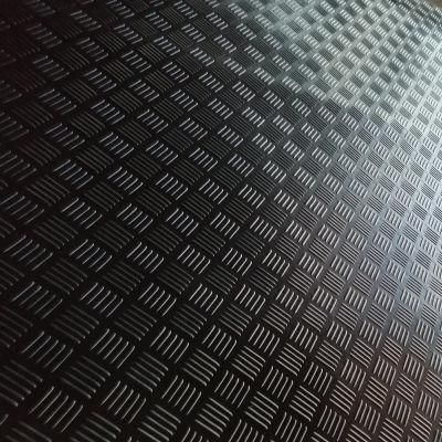 Factory Manufacture Non-Slip Five-Bar Checker Rubber Flooring / Anti Slip Rubber Sheet