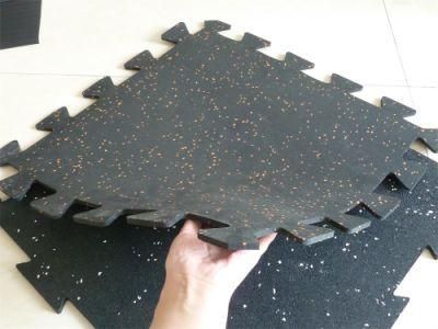 Gym Flooring Mat, Sports Rubber Flooring, Interlocking Gym Matting