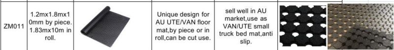 Rubber Hole Mat /EPDM Rubber Floor Mat / Industrial Floor Mat