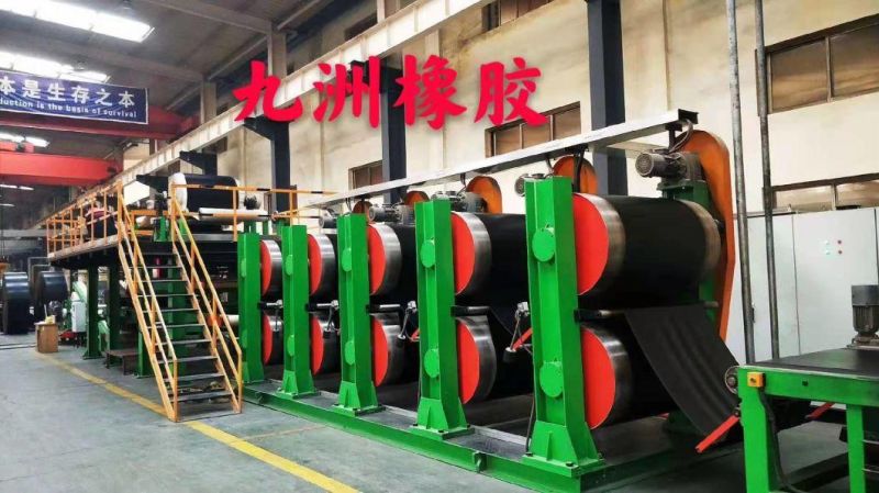 Cotton Canvas Heat Resistant Rubber Conveyor Belt