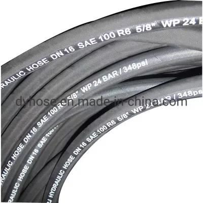 Hydraulic Hose SAE 100 R3 R6, High Pressure Hydraulic Hose
