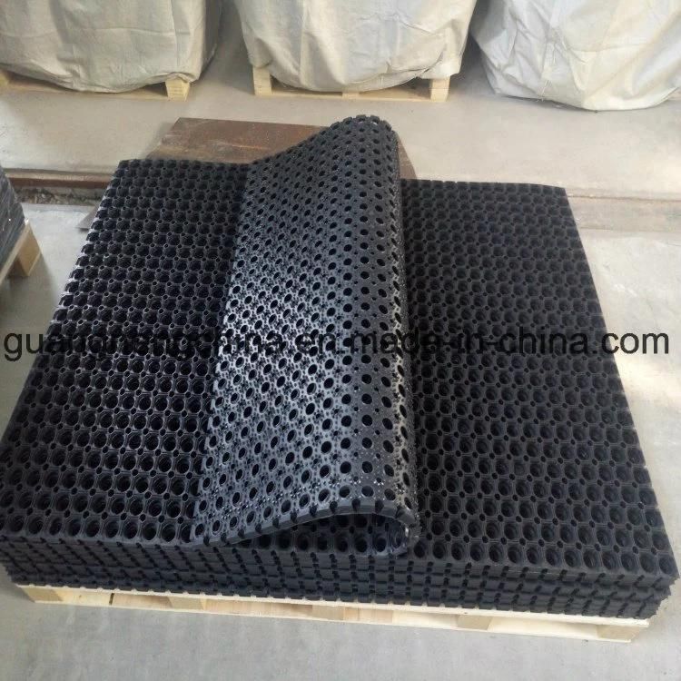 Oil-Proof Rubber Ship Deck Mats, Size 800*500*22mm (31.4"*19.6"*8.07")