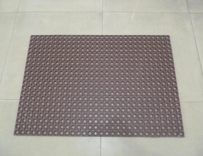 Heavy Duty Industrial Custom Logo Floor Rubber Mat Entrance Mat