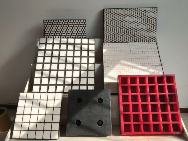 Lining Skirtboard Rubber Ceramic Pad Hex Ceramic Liner Chute Stainless Steel Ceramic Liner