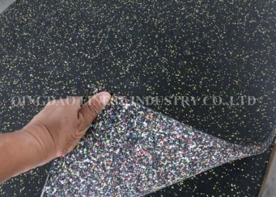 No Porous Premium Gym Rubber Floor Mat, Gym Rubber Tile Floor Mat for Fintess