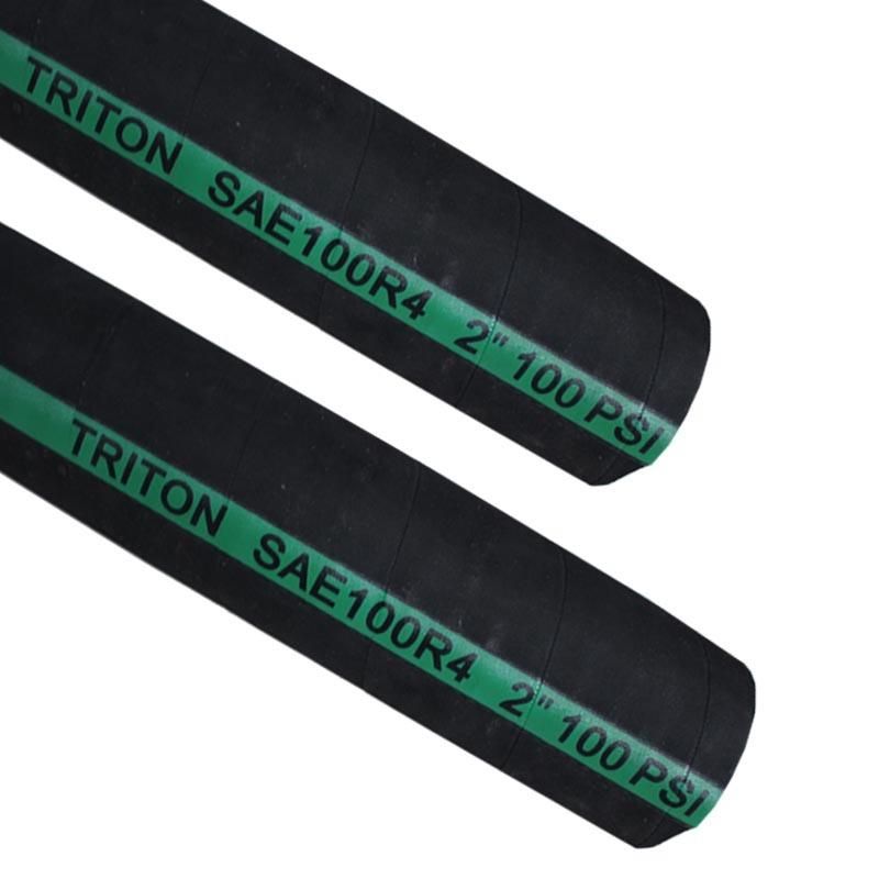Oil Resistant Flexible Hydraulic Industrial Hose SAE R4 3/4" 12 19mm