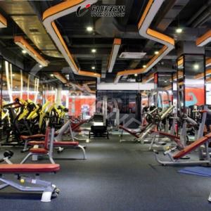 Non-Toxic Colorful EPDM Indoor Gym Rubber Flooring
