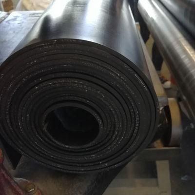 10 MPa Big Grid Cloth, Fabric Insertion EPDM Rubber Mat 1.2-1.7g/cm3 Rubber Sheets