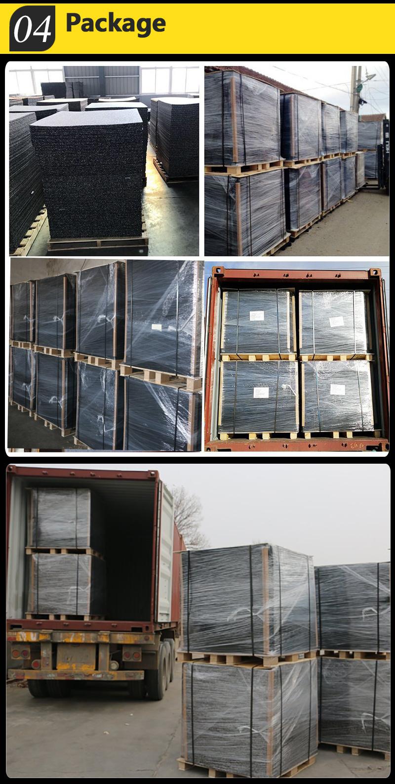 Soundproof Commercial EPDM Rubber Flooring Tiles