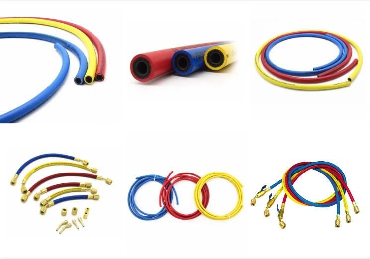 3/16" Inch B. P 4000psi Refrigerant Charging Hose Fittings
