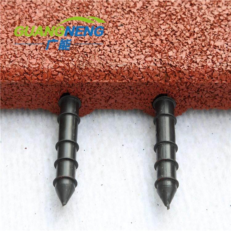 Interlocking Rubber Floor Tiles, Rubber Gym Flooring, Outdoor Playground Mats