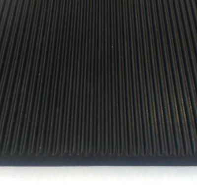 Eco-Friendly Fine Ribbed Anti-Slip Rubber Mat