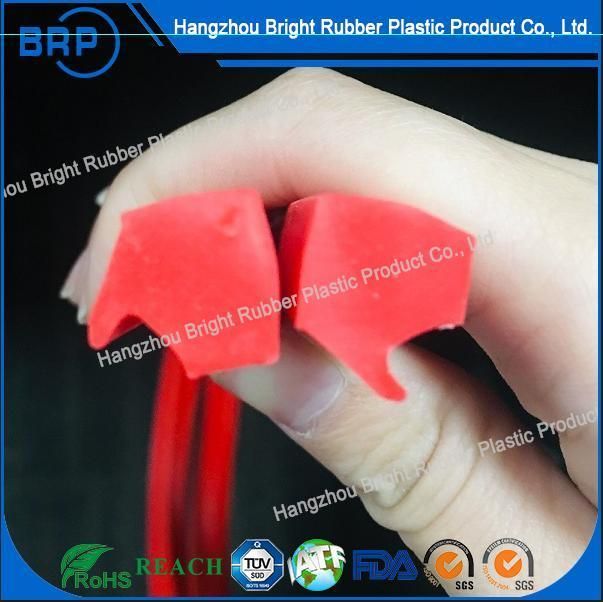 30 Shore a High Temperature Resistant Solid Silicone Rubber Sealing Strip