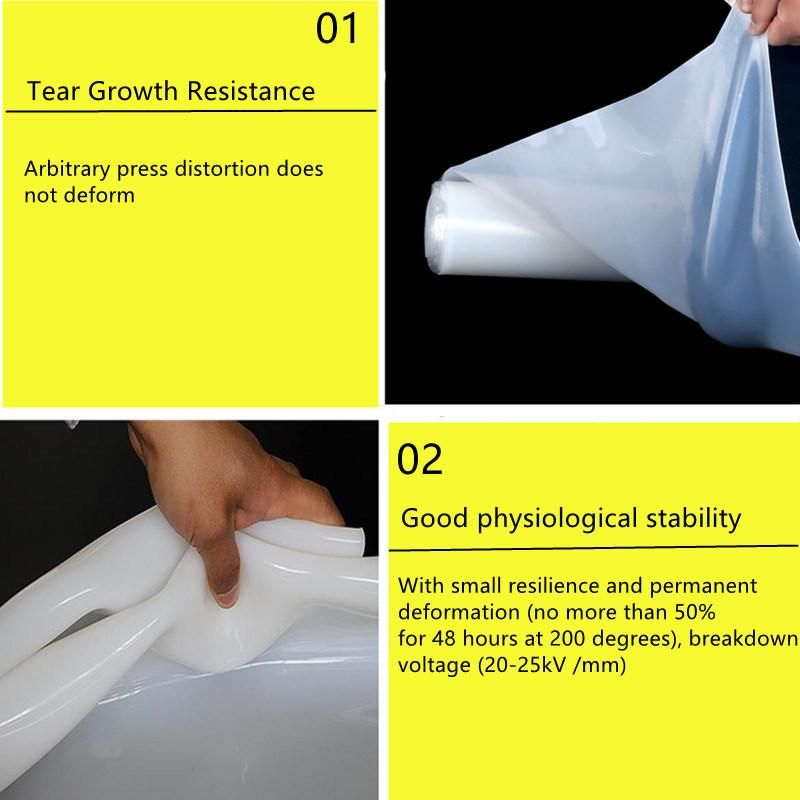 No Effect to Human Body Food Grade Rubber Sheet