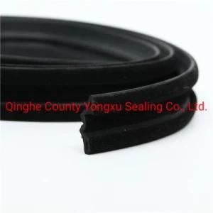 EPDM Car Window Flock Rubber Seal Strip