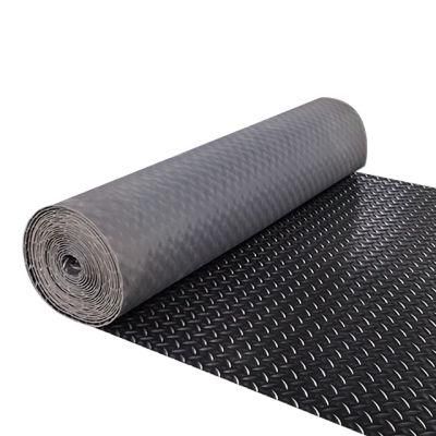 Anti-Slip Diamond Rubber Sheet Flooring Roll Mat