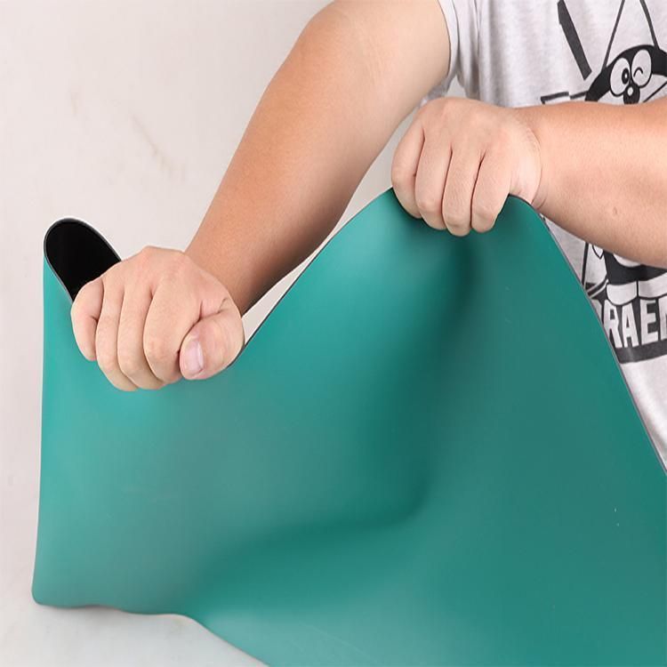 Anti Static ESD Rubber Sheet 2-5mm Thick for Electronics Factory Workshop Use