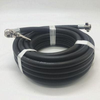 Tire Inflating Hose with Fittings for Truck and Trailer