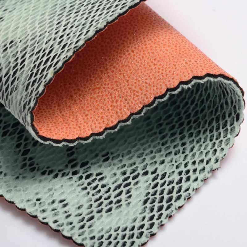Unique MOQ 2 Sheets Snakeskin Pattern SBR Neoprene Fabric Sheets