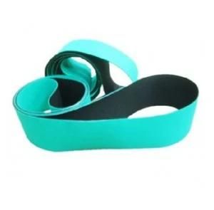 Soft Green Rubber Coated Falt Belts