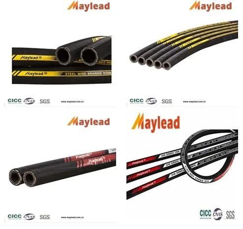 Industrial High Pressure Steel Wire Hydraulic Rubber Hose Factory