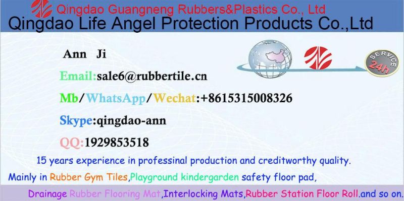 Drainage Anti-Fatigue Mat Kindergarten Rubber Mat Agriculture Animal Rubber Matting