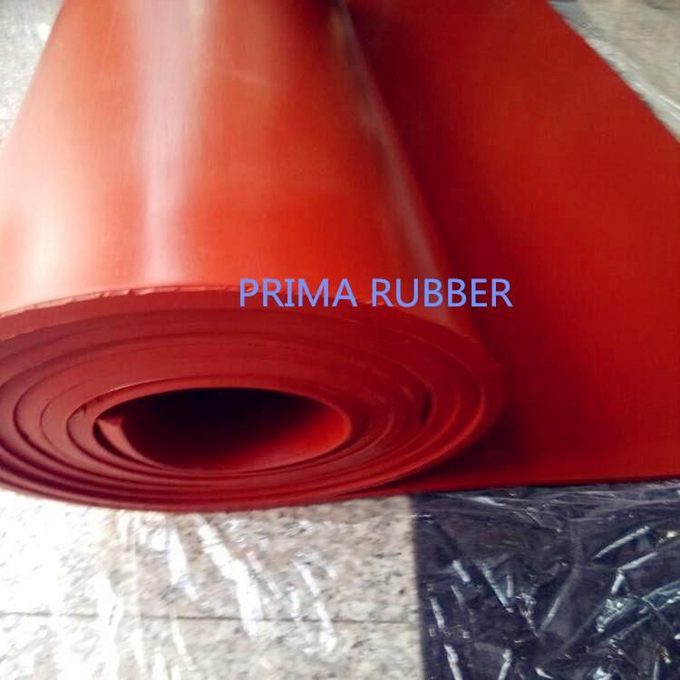 Orange Silicone Sheet 6~7MPa Professional Quality FDA China Manufacturer 1mm 2mm 0.3mm 0.5mm