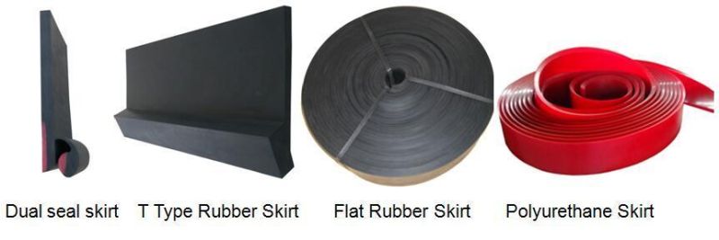 Conveyor Belt Polyurethane Skirting Rubber Skirt Board Roll System