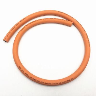 CE Certified Orange Color Flexible Gas Cooker Hose